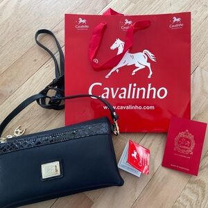 Cavalinho Navy Blue Crossbody Bag